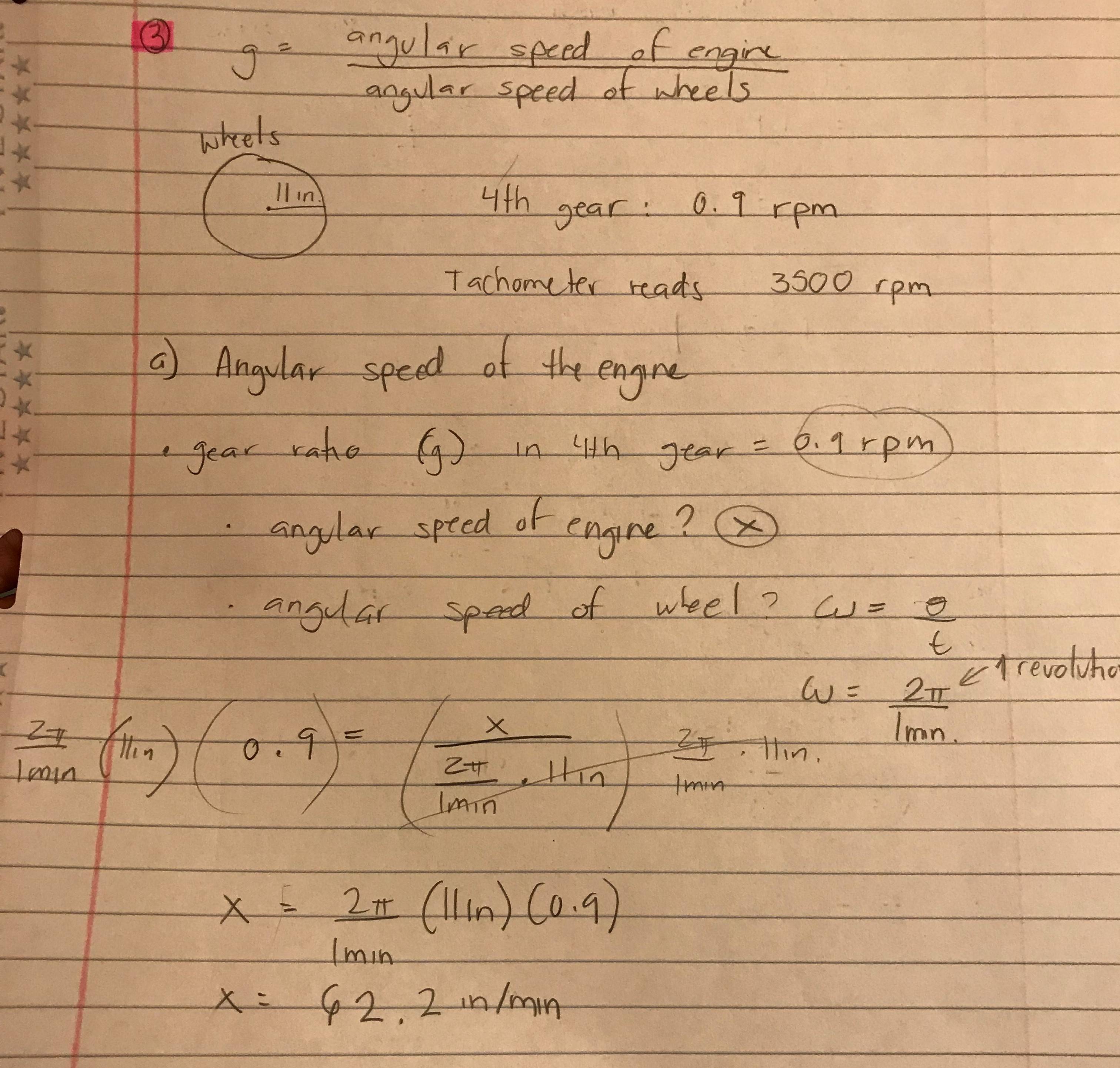 I M Stuck On This Angular Speed Problem Mathematics Stack Exchange