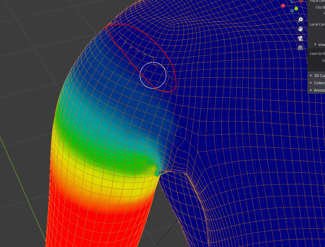 rigging Trying to weight paint a shoulder so that the arm doesn't