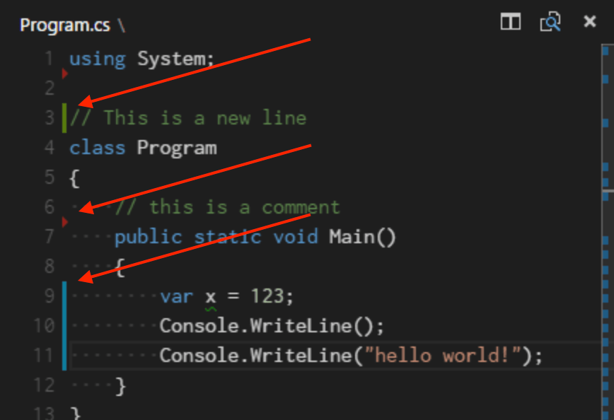 git Setting Indicators of modified files in Android Studio Stack
