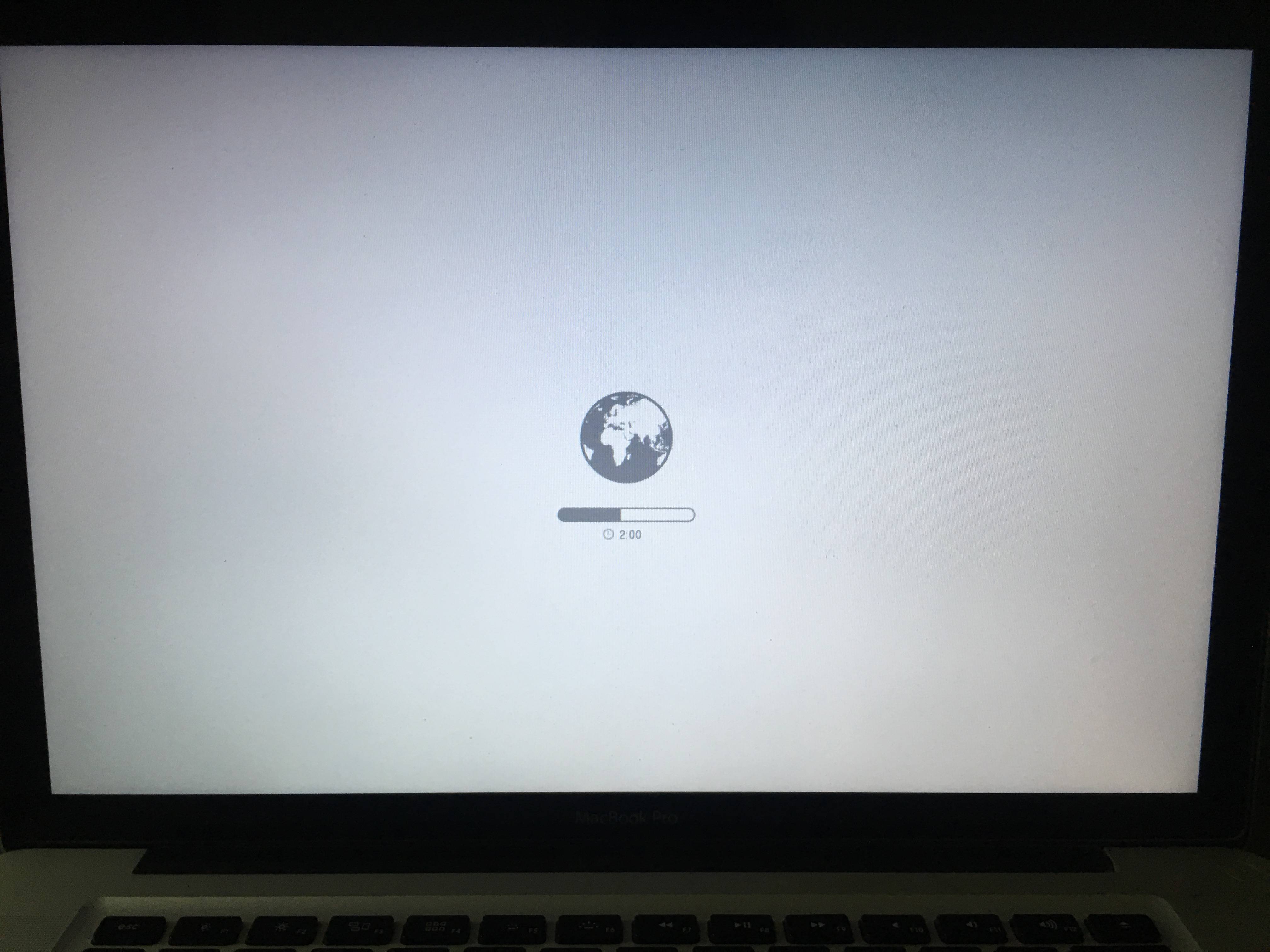 macos Mac OS Recovery mode stuck on progress option with