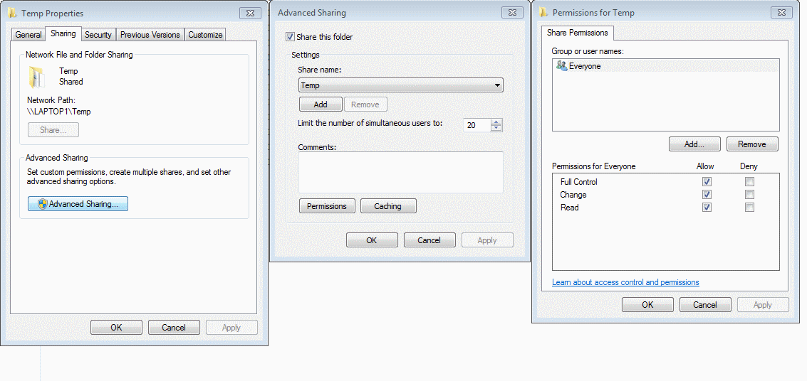 How to easily share files/directories remotely under Windows? Super User