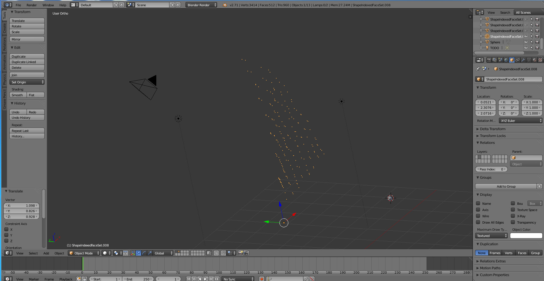 Replacing Points with objects Blender Stack Exchange