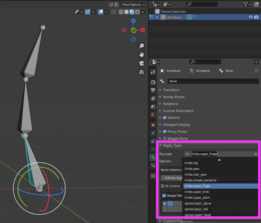 animation How to transform a armature into a metarig Blender Stack