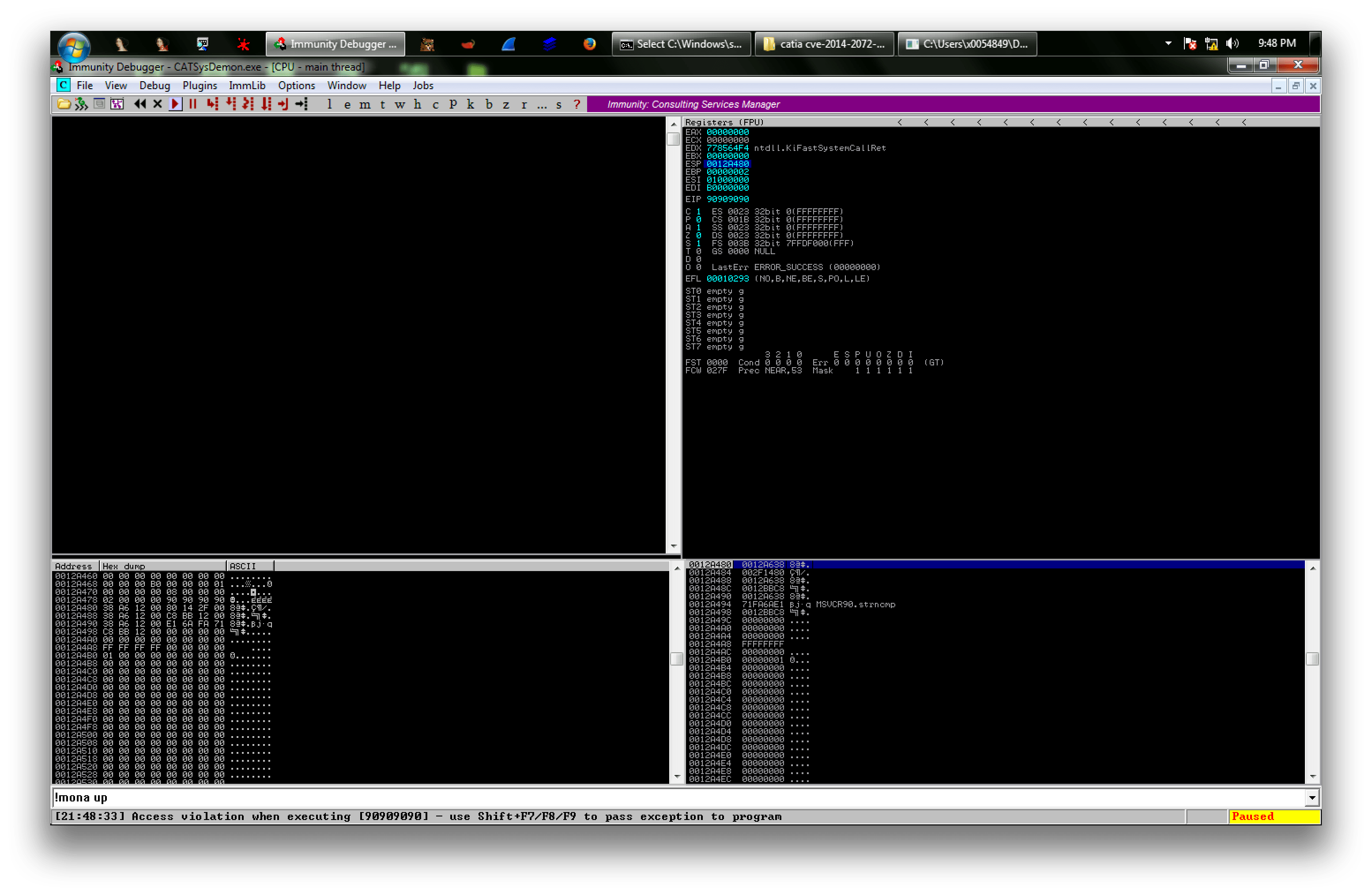 buffer overflow Python exploit question? Information Security Stack