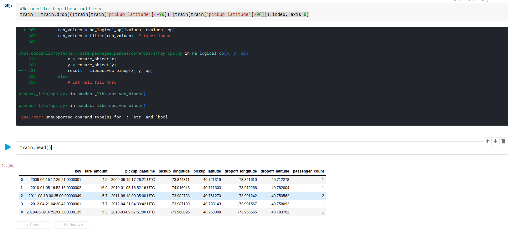 python I am geting unsupported operand type(s) for 'str' and 'bool