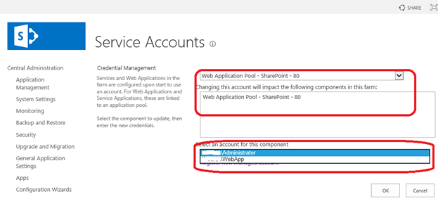 sharepoint foundation changing Farm Admin from Local user to Domain