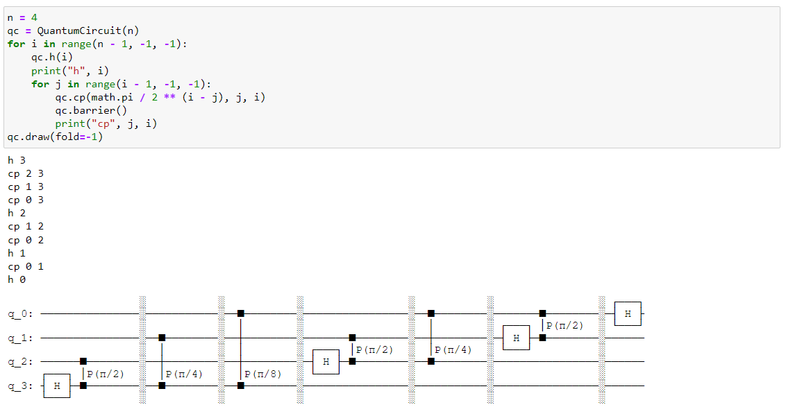 Qiskit gates out of order? Quantum Computing Stack Exchange