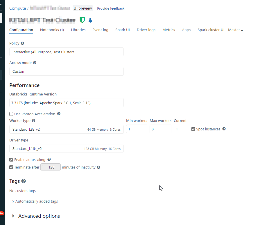 Databricks Error Constructor public com.databricks.backend.daemon