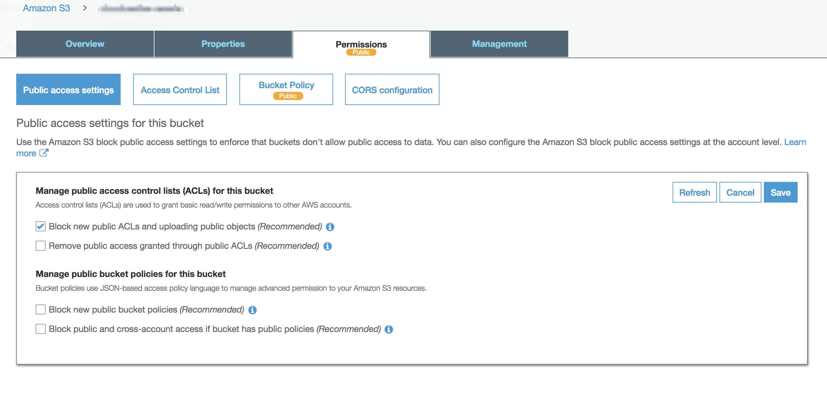amazon web services Admin level user denied access to S3 objects