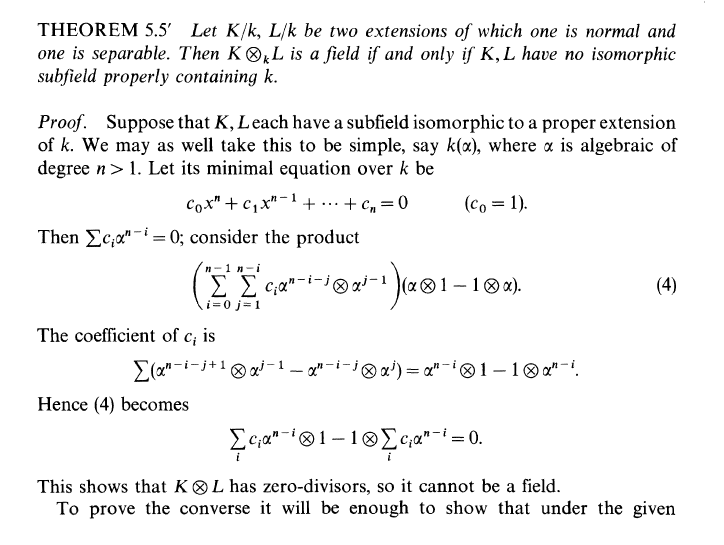 When are nonintersecting finite degree field extensions linearly