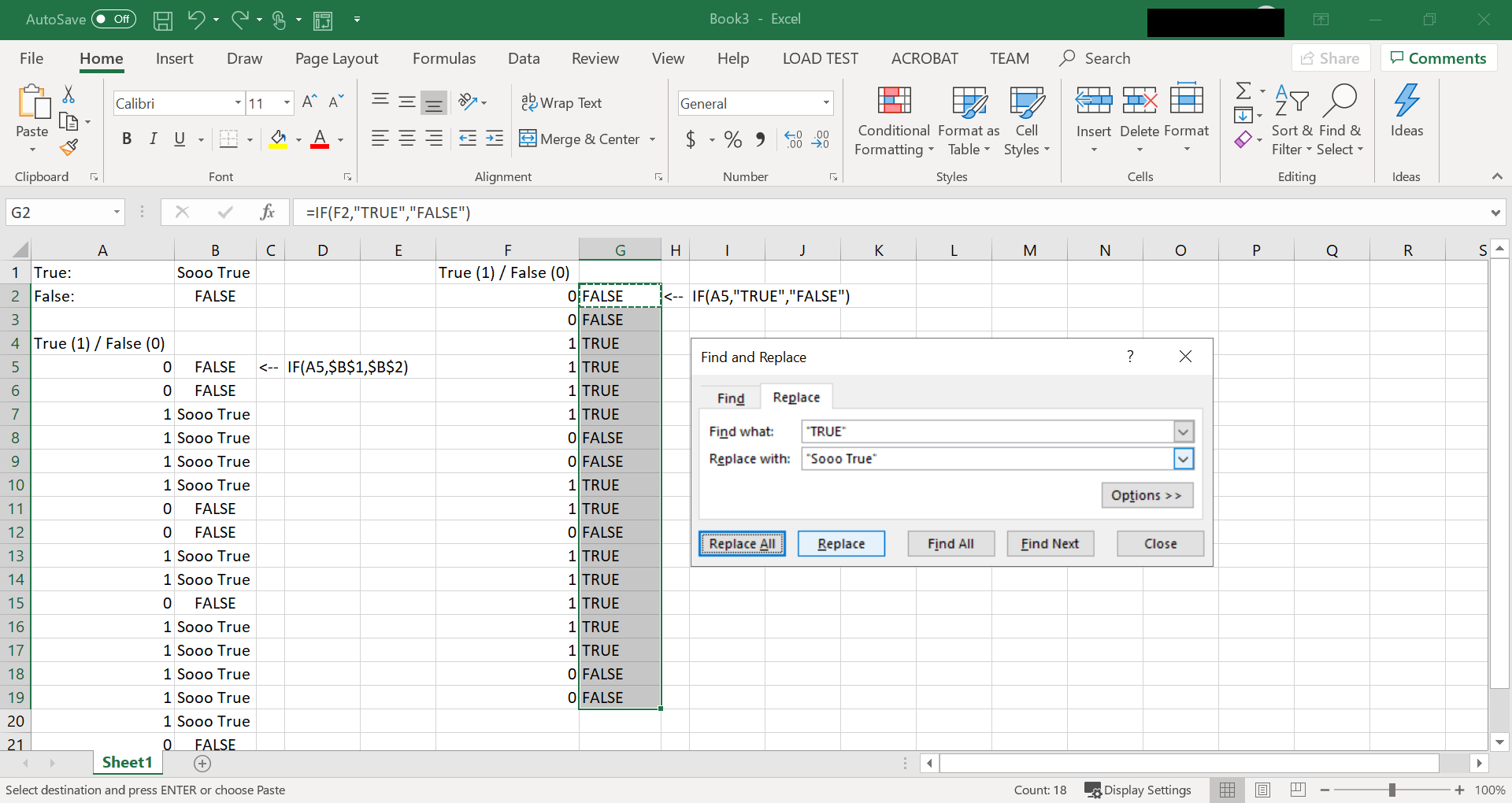 worksheet function How to update excel formula and propagate the