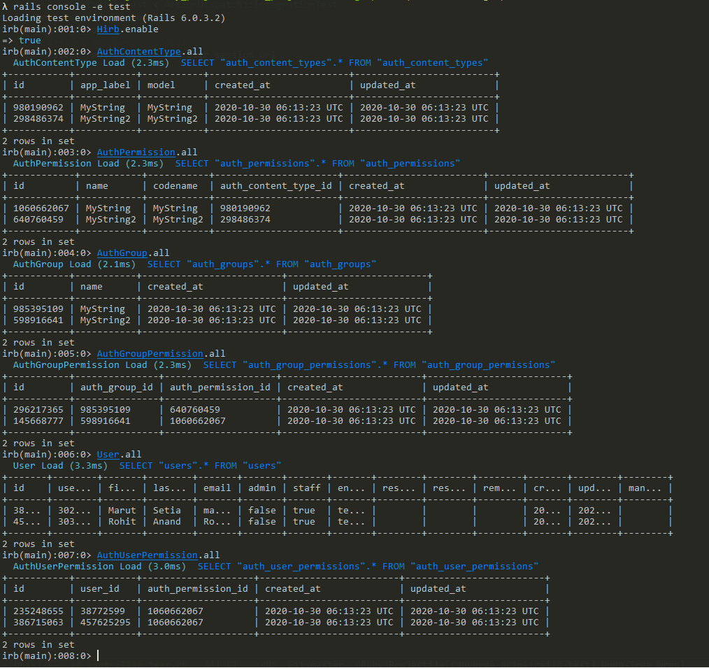 Ruby on Rails Testing ActiveRecordRecordNotUnique PGUniqueViolation ERROR duplicate key
