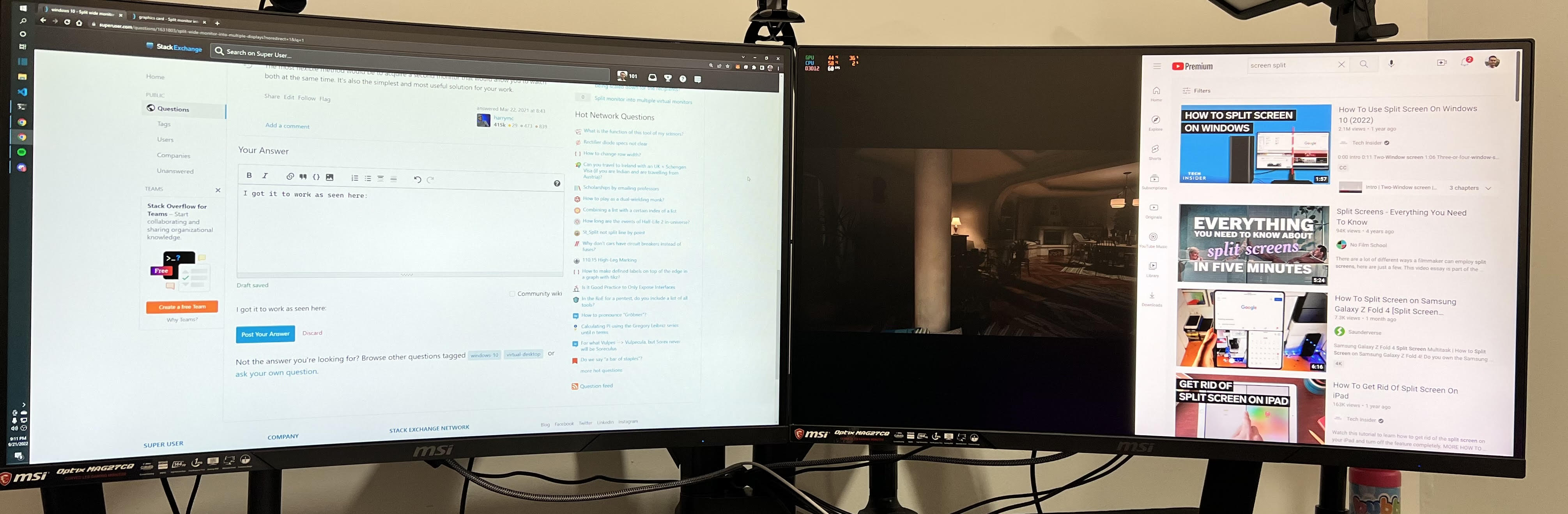 Resonate Join dish split ultrawide monitor into 3 date Ridiculous Remission