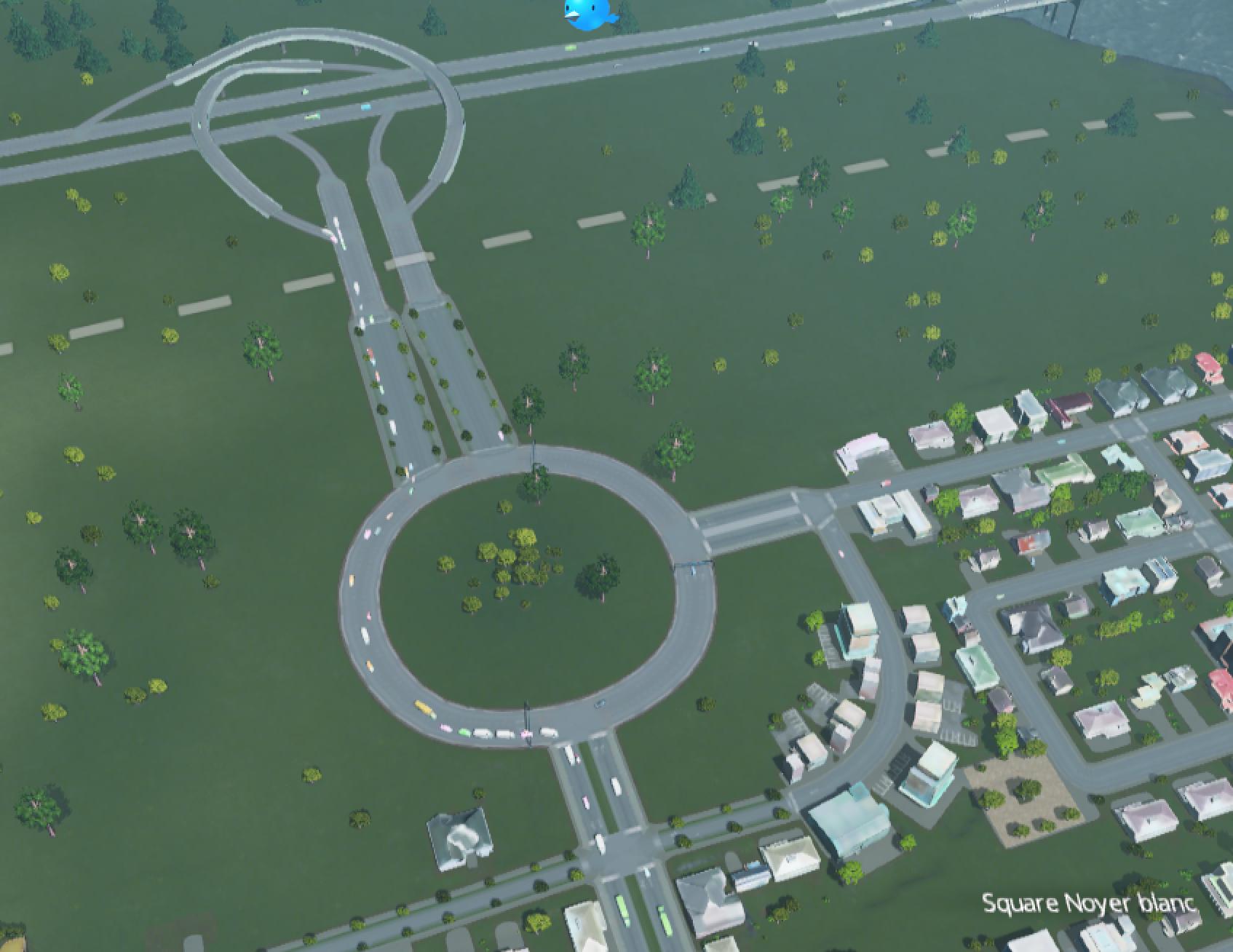 cities skylines How do I connect the initial highway to my sixlane road? Arqade