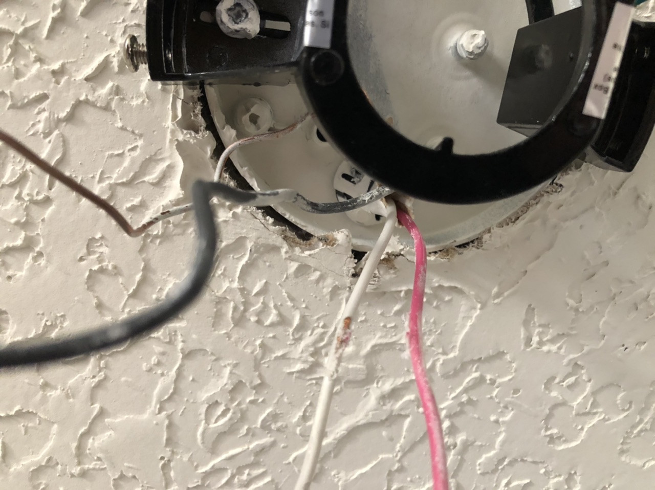 Electrical Exposed wiring repair Love & Improve Life