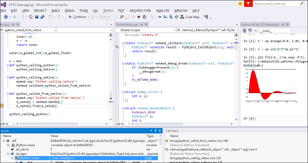 windows Python IDE with rich features code completion, debugging