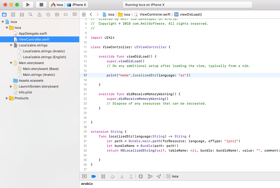 ios Can I programatically change the Localizable.strings file on