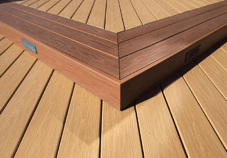 framing - Composite deck stair overhang vs. flush - Home Improvement