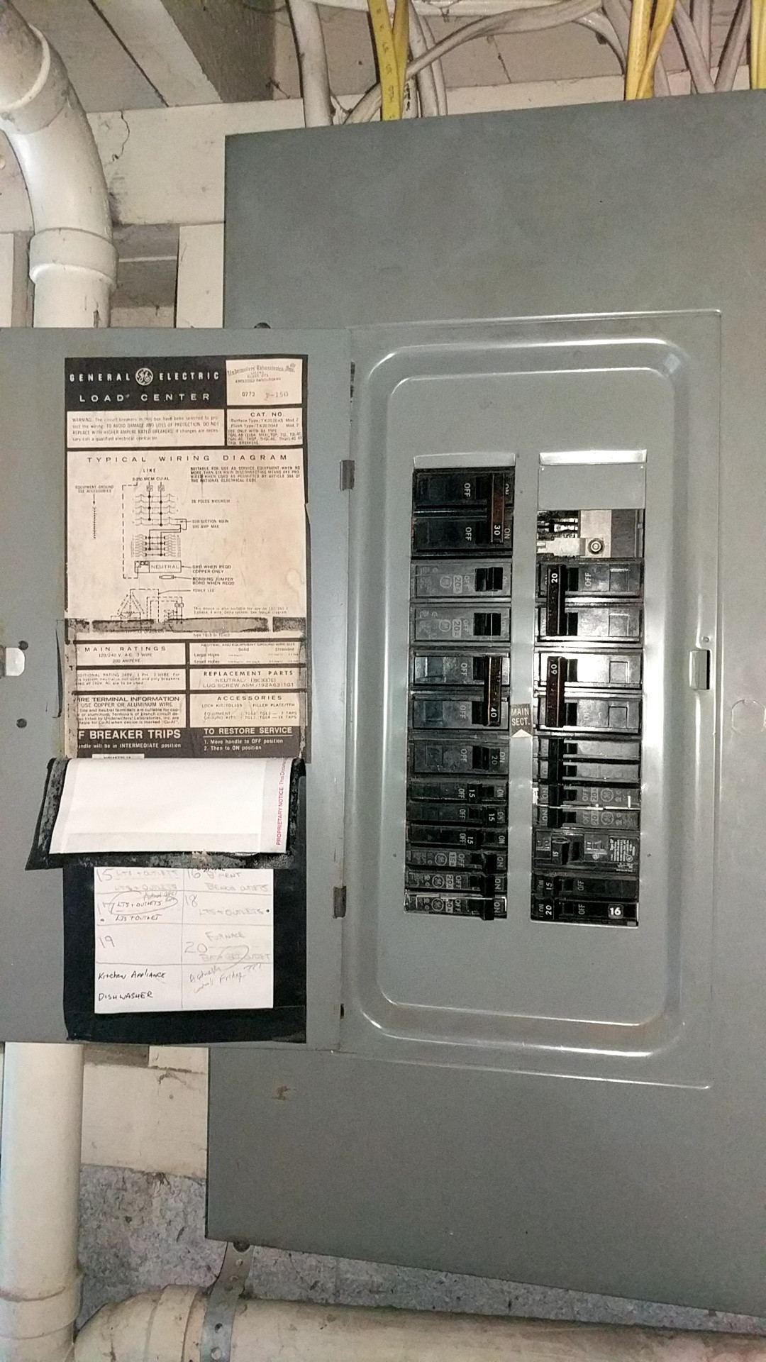 Electrical How to make room for a taller electrical panel with a vent