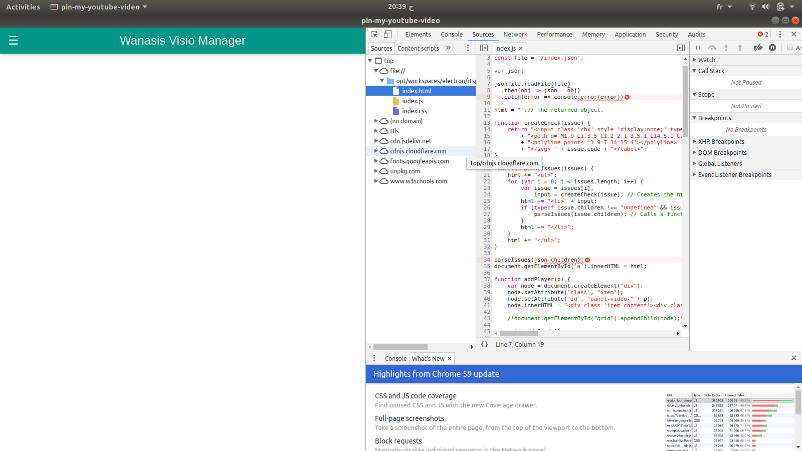 javascript Electron doesn't add json file to application Stack Overflow