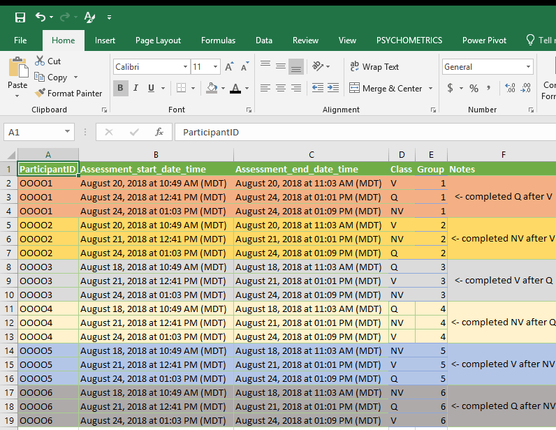 powerpivot DAX Creating Categories Based on Order of Test