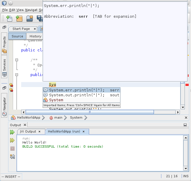 java Netbeans selection key Stack Overflow