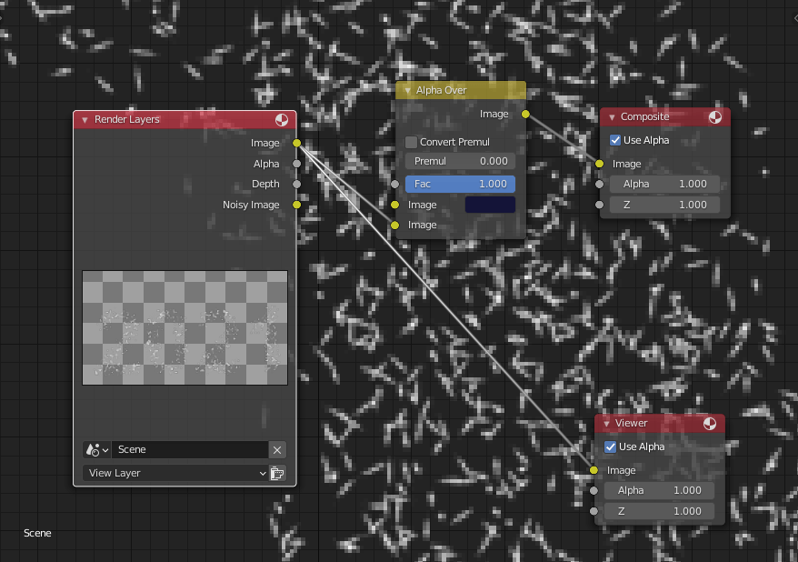 Why does the Alpha Over node make my image brighter? Blender Stack
