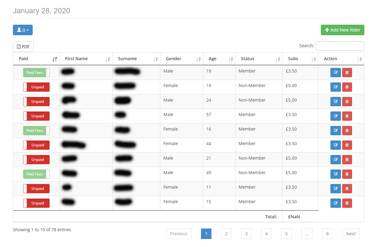 Jquery Table Row Change at Merrill Reese blog
