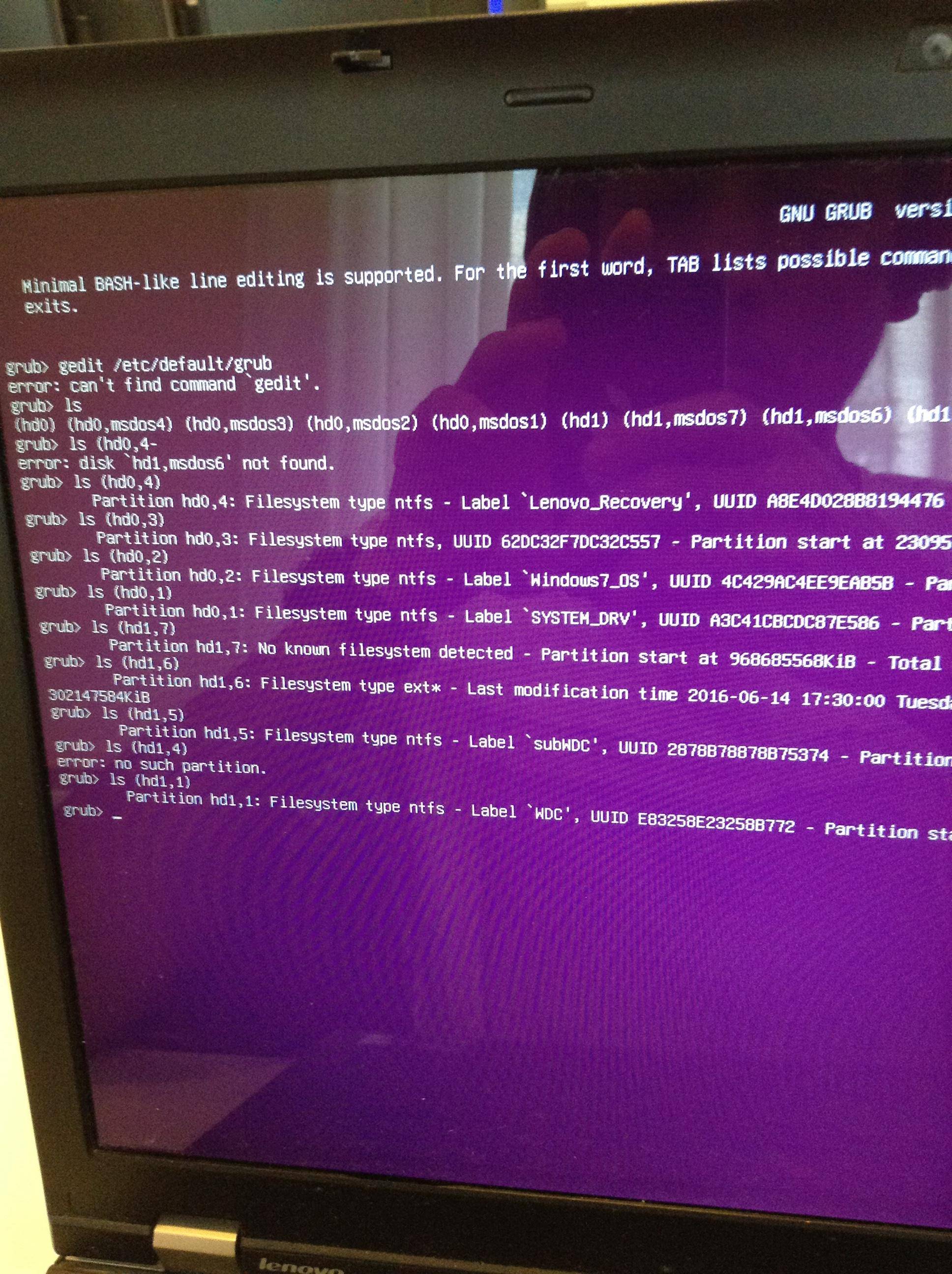 dual boot Ubuntu 16.04 splash screen freeze Ask Ubuntu