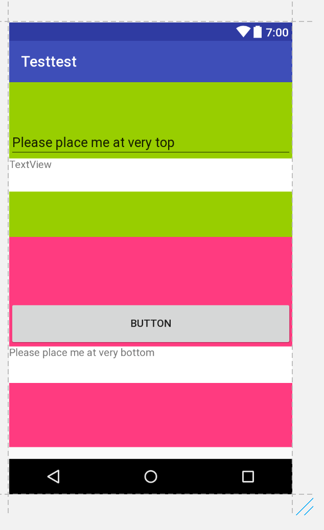 Android layout_gravity Bottom/Top в LinearLayout CodeRoad