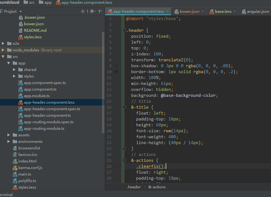 references bower packages in angular component Stack Overflow