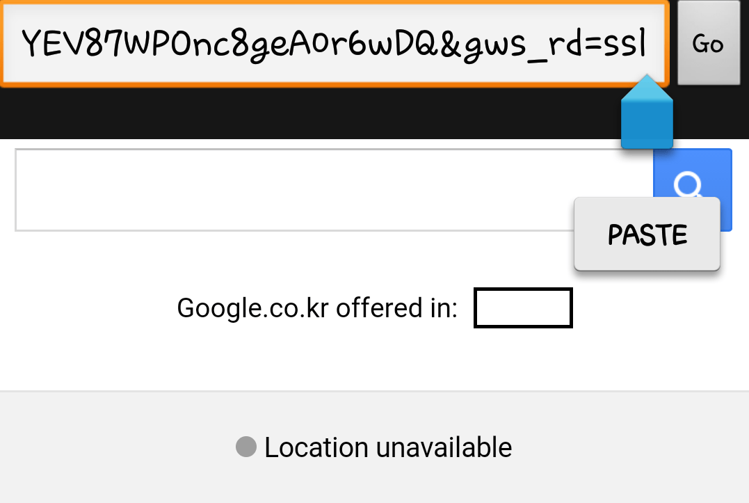 android disable to popup paste button when longclick in