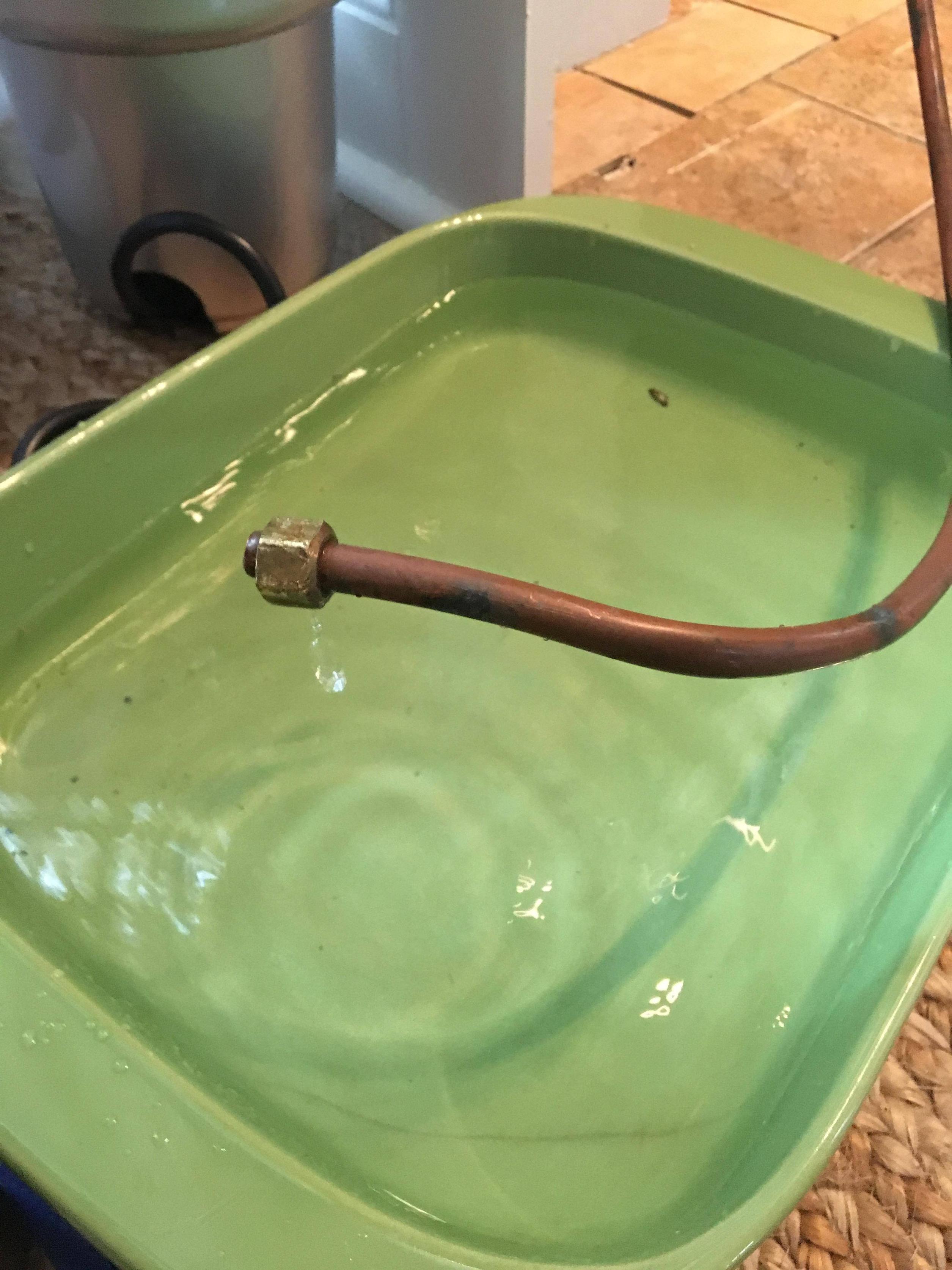 plumbing Dishwasher supply line leak Home Improvement Stack Exchange