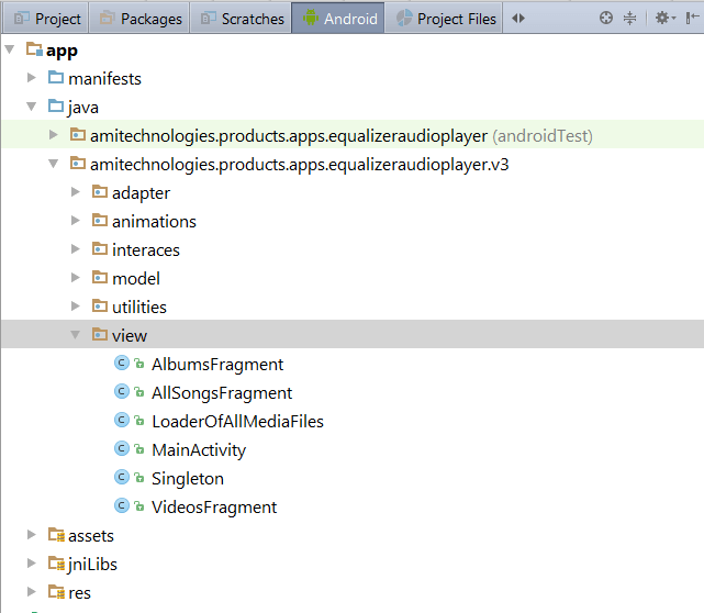 java Unable to instantiate activity Component Info Class Not found