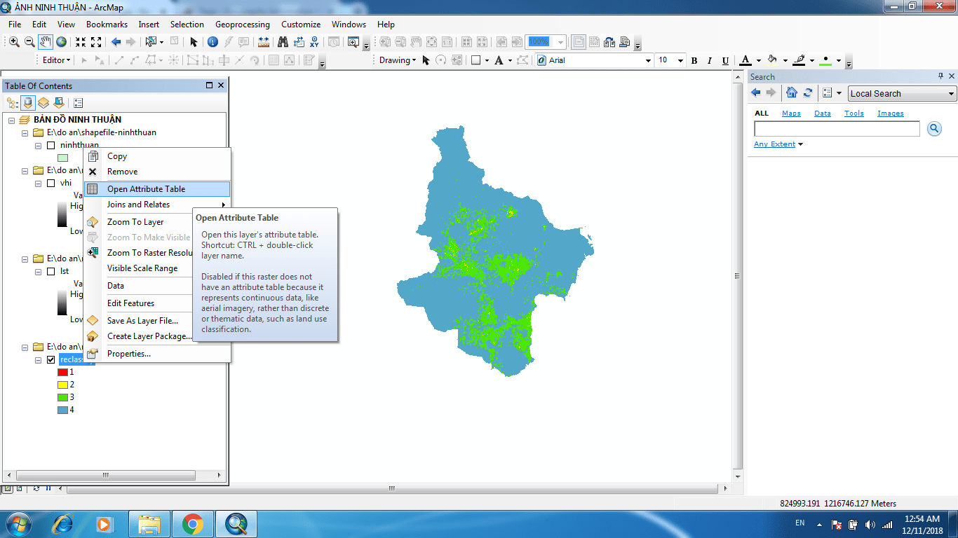 Add Attributes To Us Map Arcmap arcmap Adding attribute field to raster layer in ArcGIS Desktop