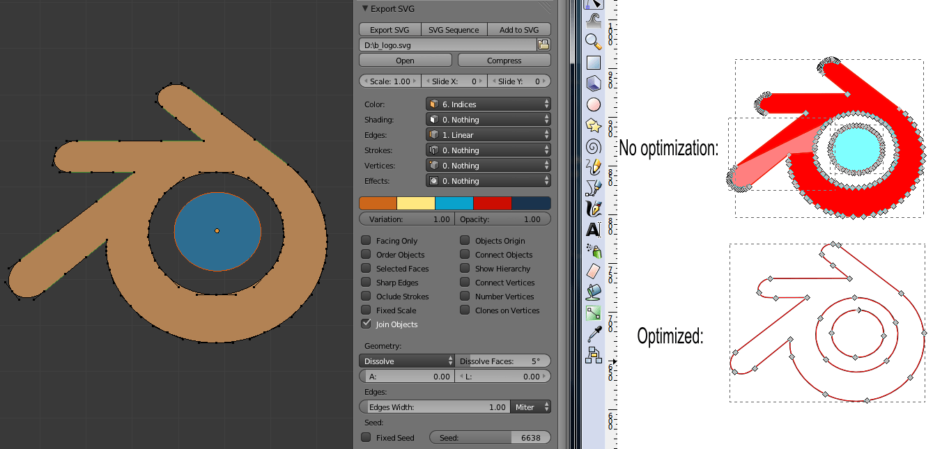 Can blender export 2D curves to svg? Blender Stack Exchange