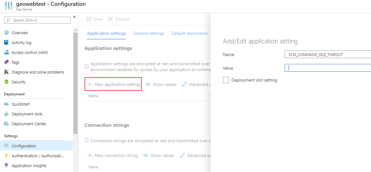 c How to resolve error when I run WebJob application in Azure? (SCM
