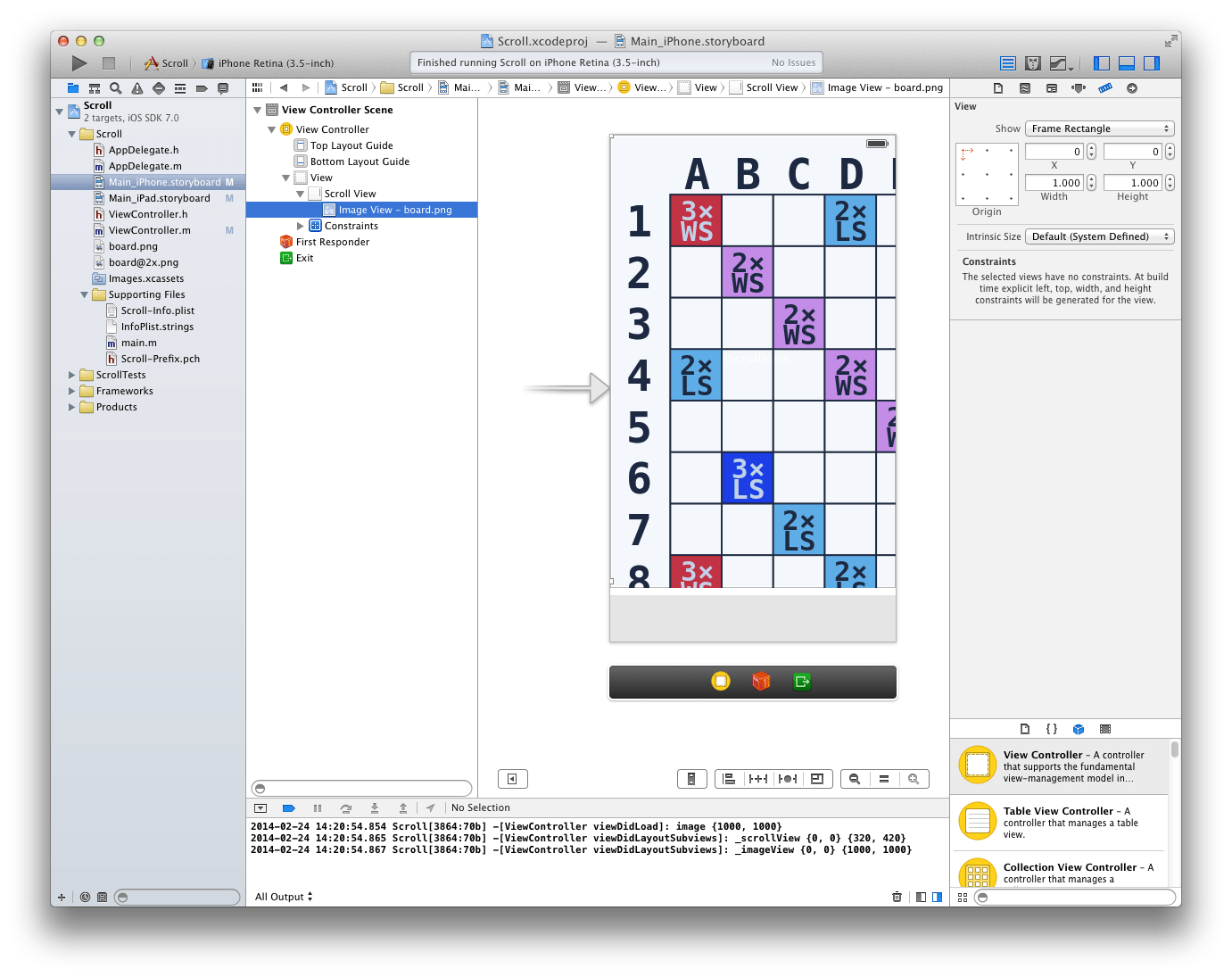 ios Scaling down UIImageView placed in a UIScrollView Stack Overflow