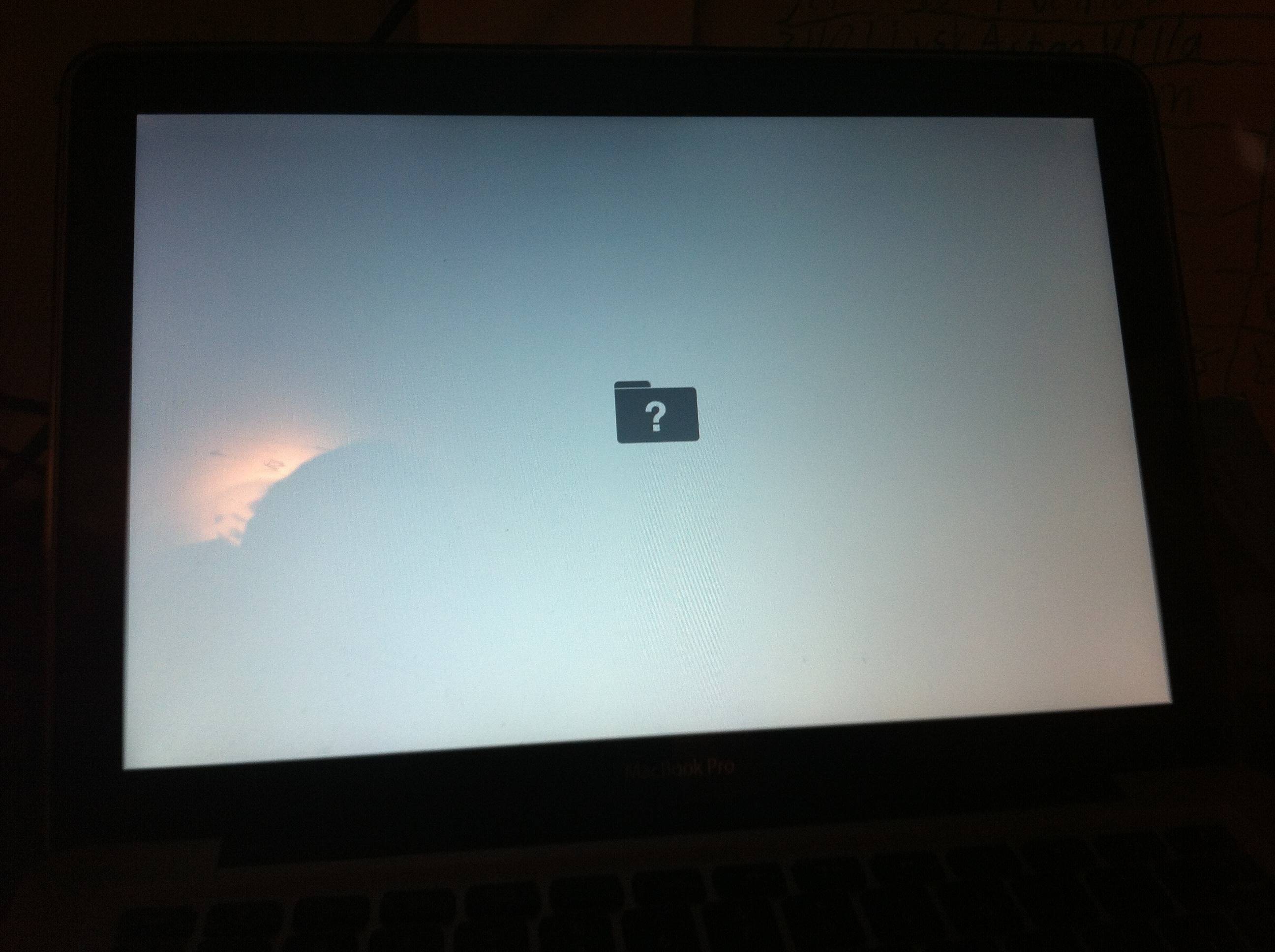 objective c Mac error code once hard drive has been erased Stack