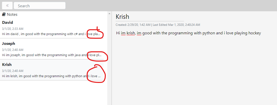 javascript How to highlight text which is hidden under due to