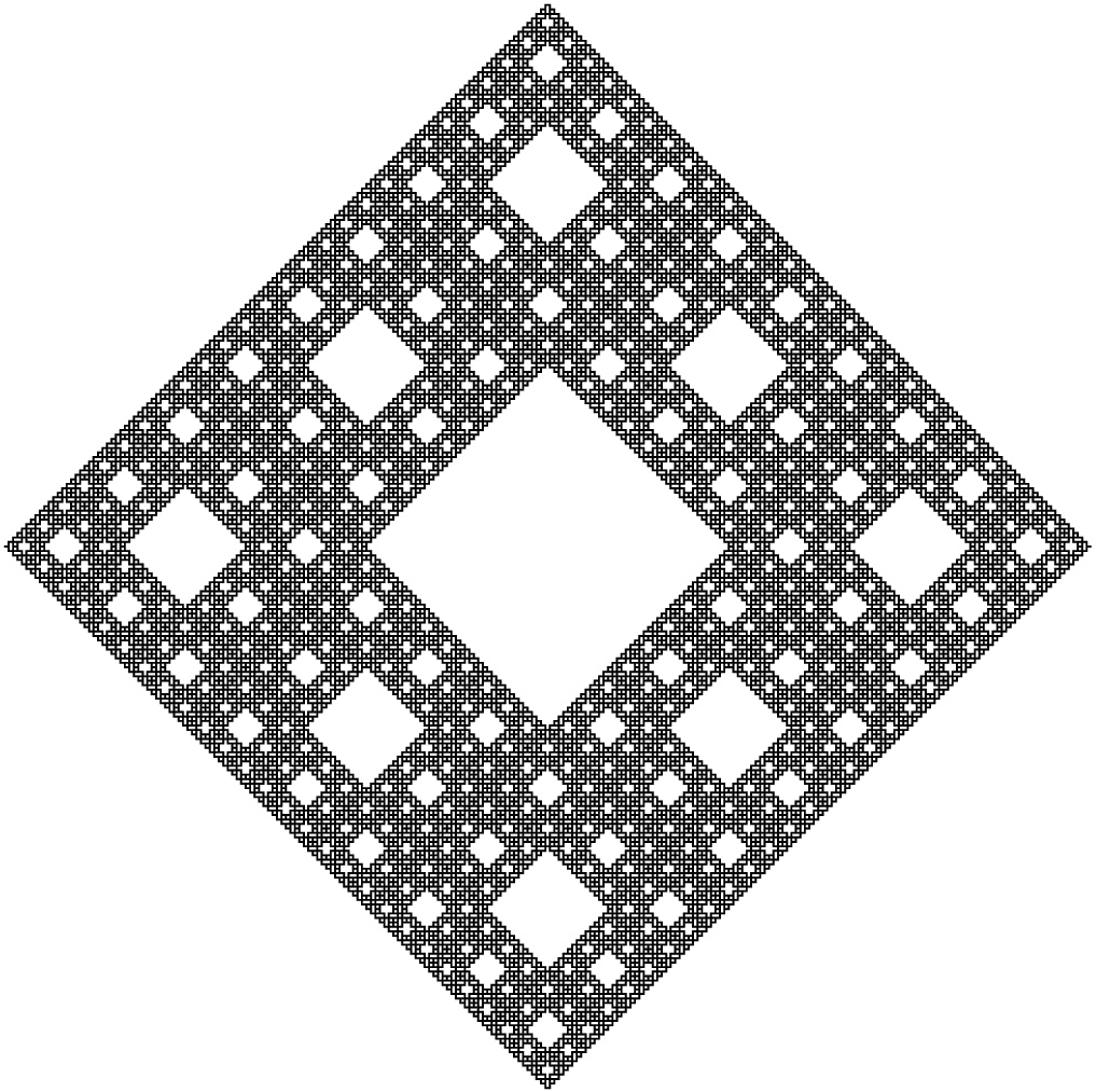 [Tex/LaTex] Drawing a simple Fractal in Tikz Math Solves Everything
