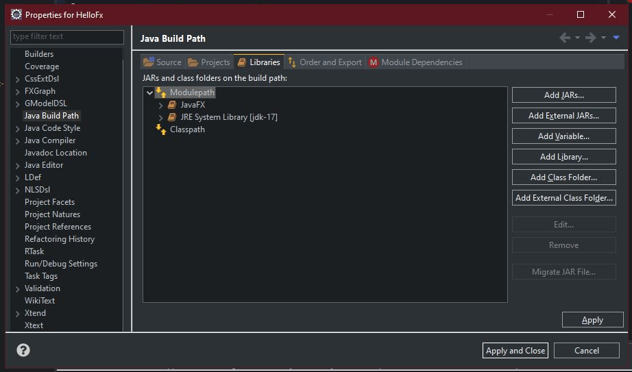 user interface error in moduleinfo.java file in javafx project