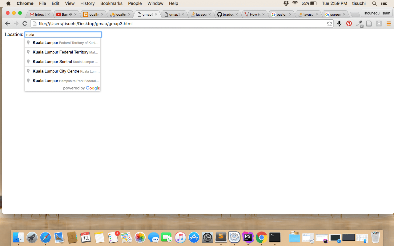 javascript Google Map with Laravel Stack Overflow