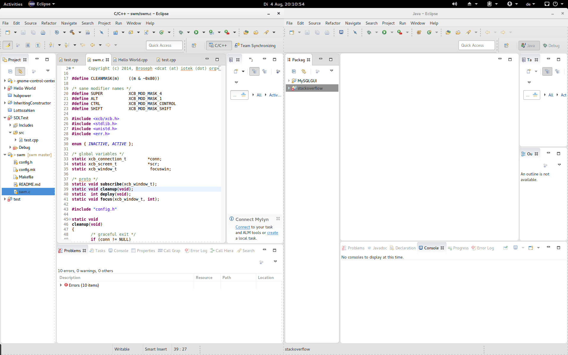 14.04 Installing Eclipse IDEs for Java and C/C++ Ask Ubuntu