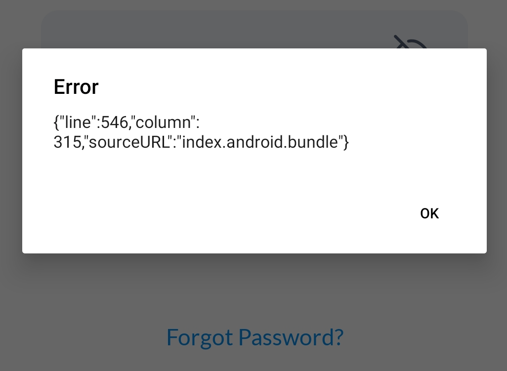 React Native AWS Amplify can't login in release mode