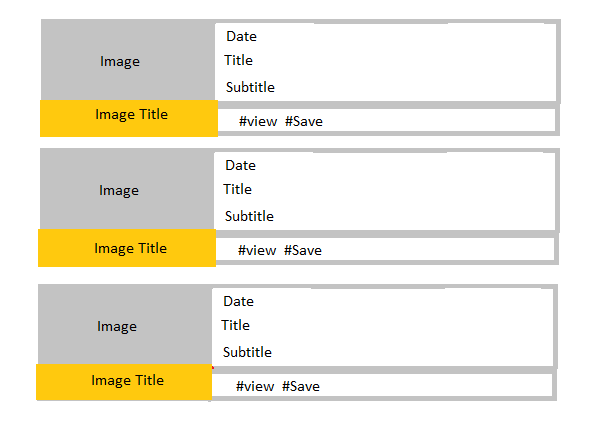 html How to get the horizontalcardfooter div right below other div