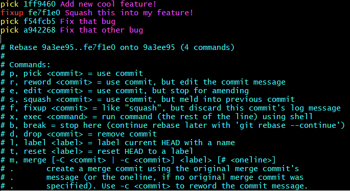 rebase Squash my last X commits together using Git Stack Overflow