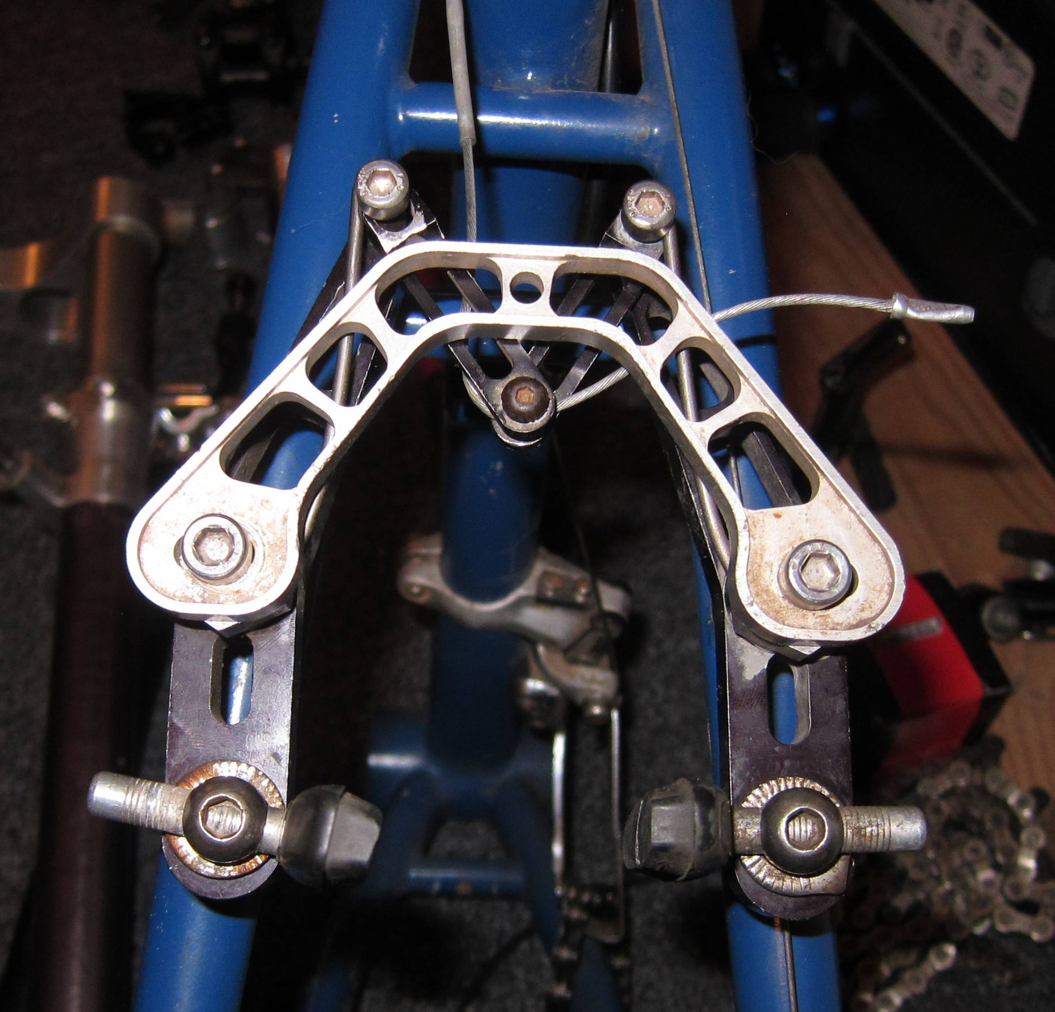 mountain bike What brand / model of brake is this modified Ubrake