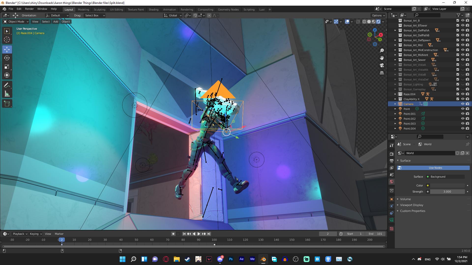 lighting Blender Eevee, When i go to render mode i have lights but