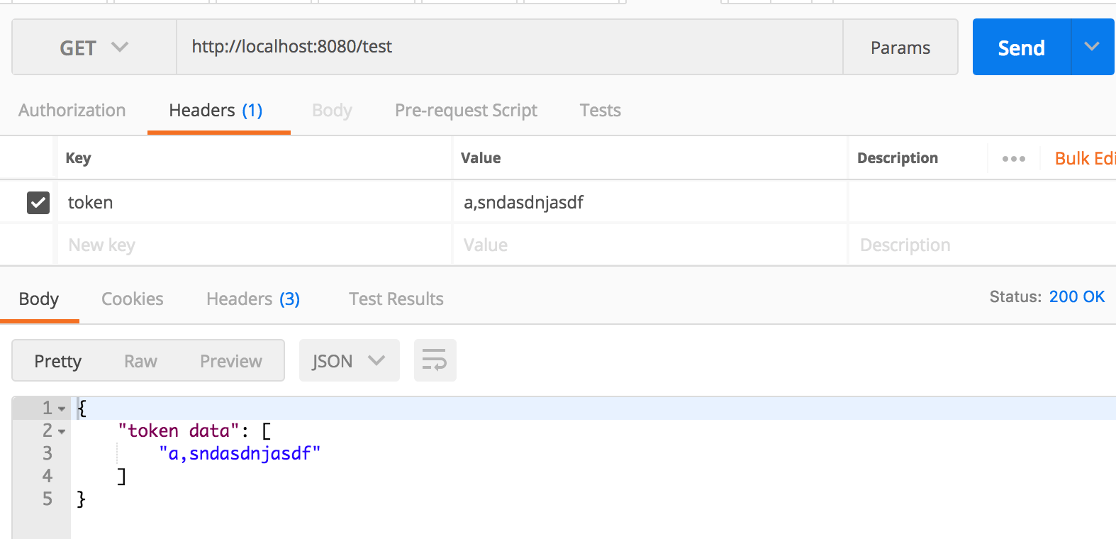 go How to get header data of postman using gin package in golang